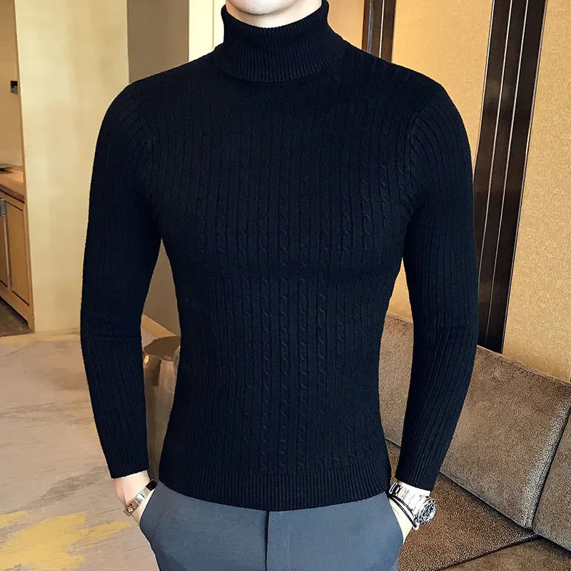 Warm Turtleneck Sweatwear