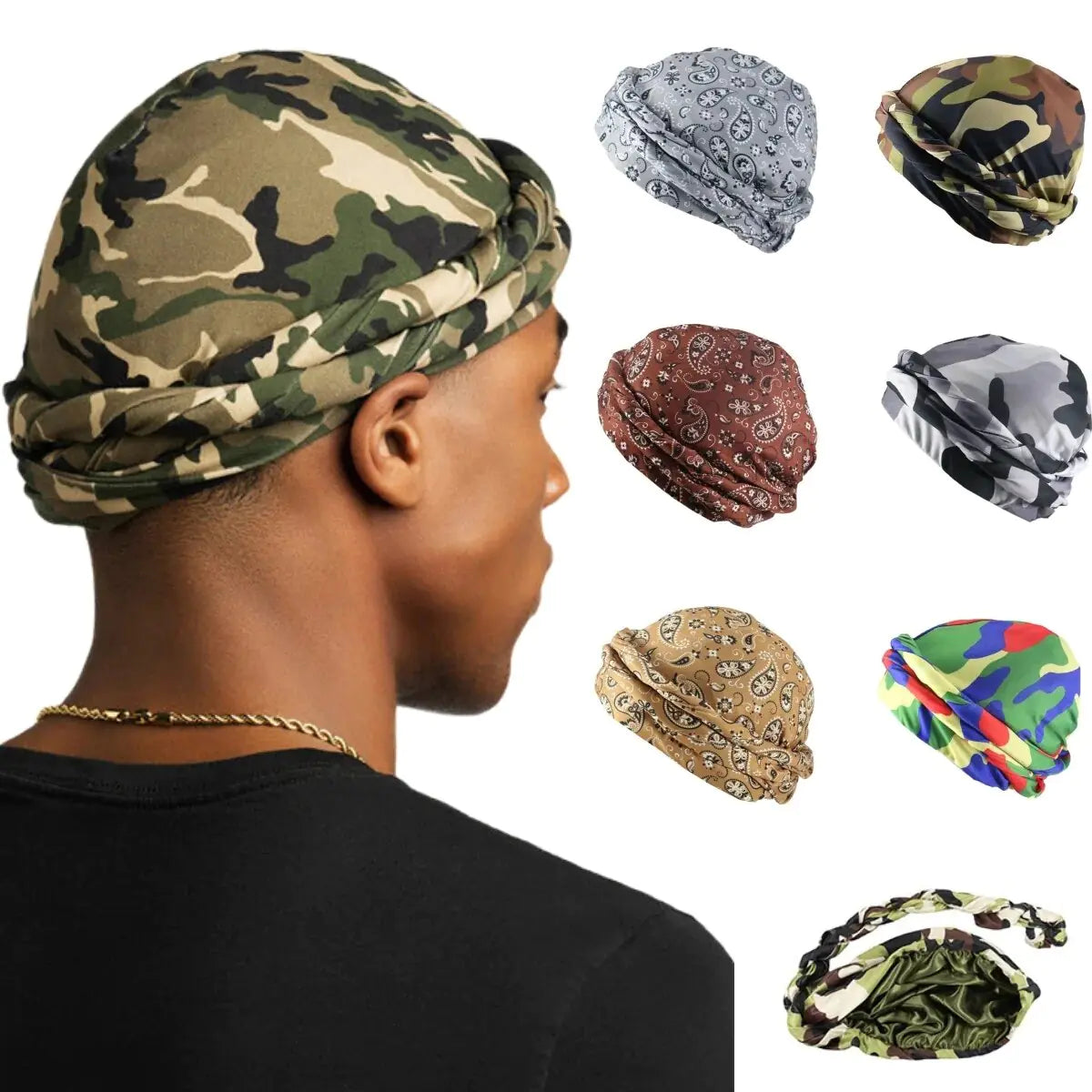 Vintage Twist Head Wraps