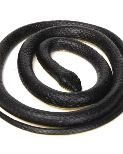 Fake Realistic Snake Lifelike Real Scary Rubber Toy Prank Party Joke For Garden
