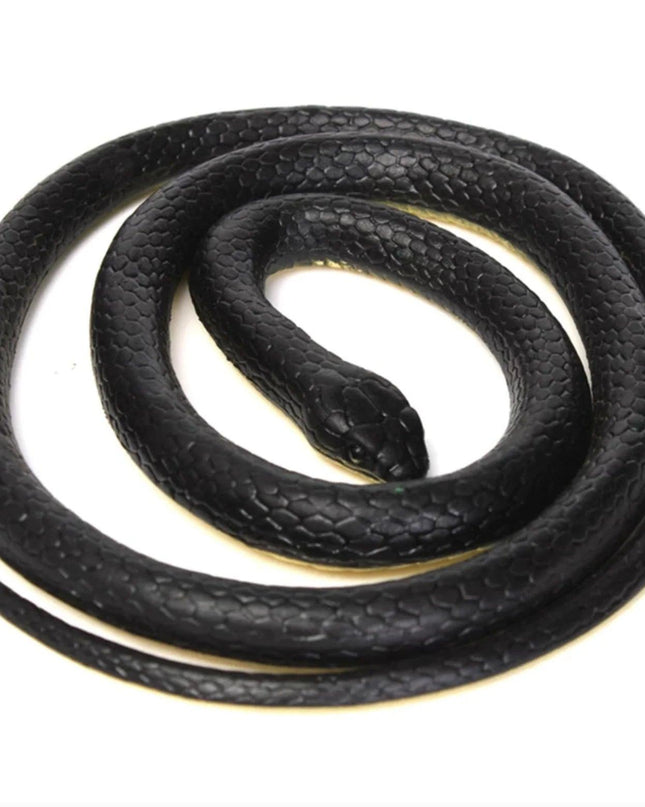Fake Realistic Snake Lifelike Real Scary Rubber Toy Prank Party Joke For Garden