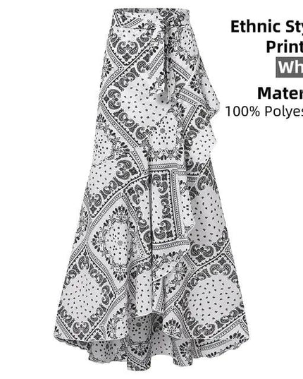 Casual Loose Ruffles Skirt