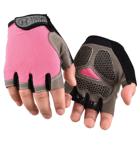 Winter Half-Finger Cycling Gloves