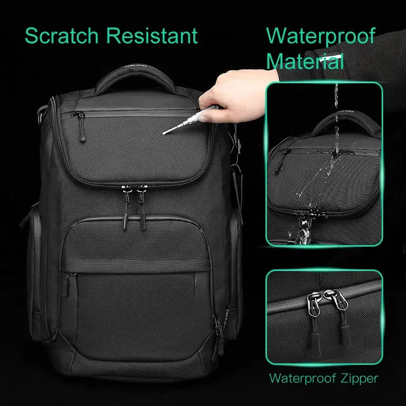 Multifunction Waterproof Laptop Backpack