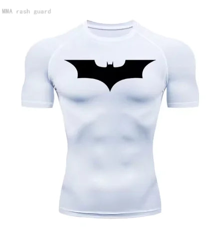 Long Sleeve Compression Batman T-Shirt