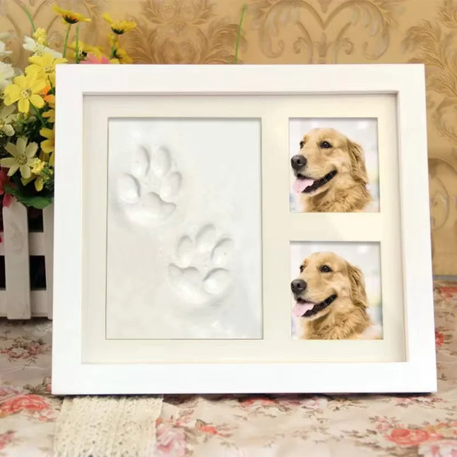 Pet Hand and Foot Print Photo Frame