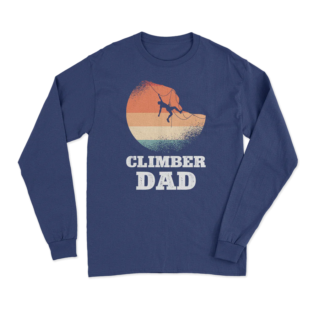 Climber Dad Long Sleeve Shirt