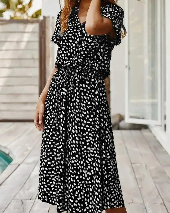 Vintage Polkadot Dress