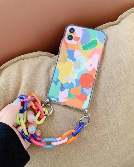 Abstract Art Chain Case