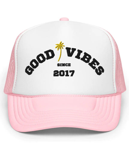 Beachy Good Vibes Foam Trucker Hat