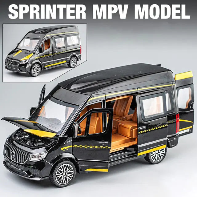 Diecast MPV Model With Light