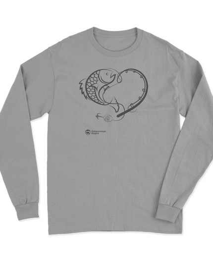 Fishing Heart' Long Sleeve Shirt