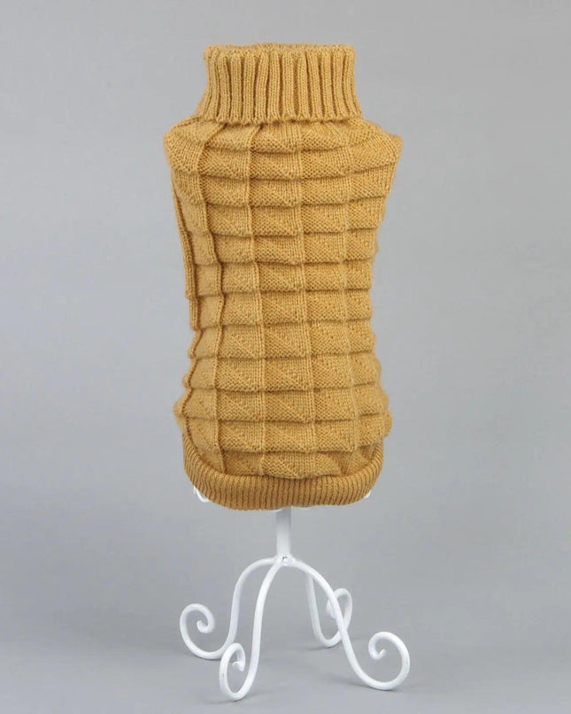 Solid Color Dog Sweater