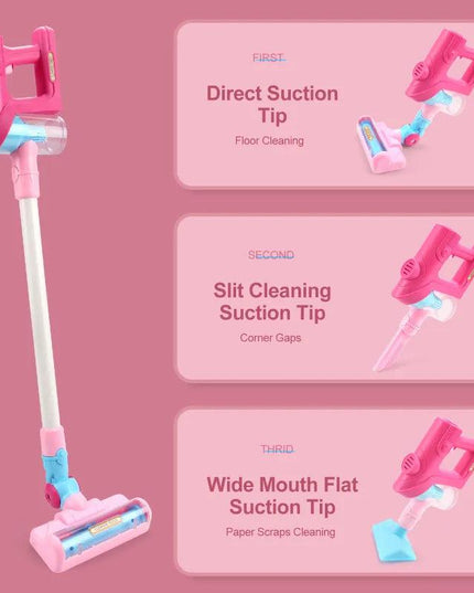 Children Play House Cleaning Vacuum Cleaner Toys
