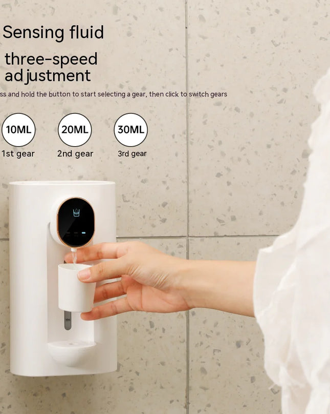 Wall-Mounted Automatic Mouthwash Dispenser
