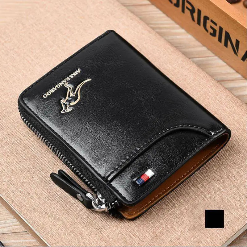 Men's "RFID" Blocking Leather Wallet "Waterproof"