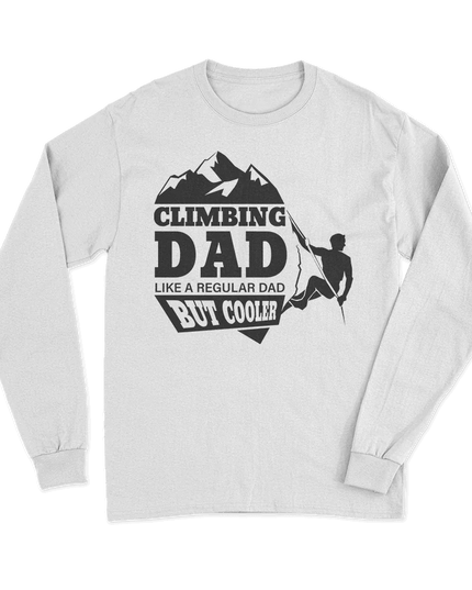Climbing Dad Long Sleeve Shirt