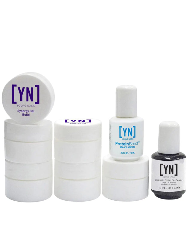 Young Nails False Nail Trial Synergy Gel Kit