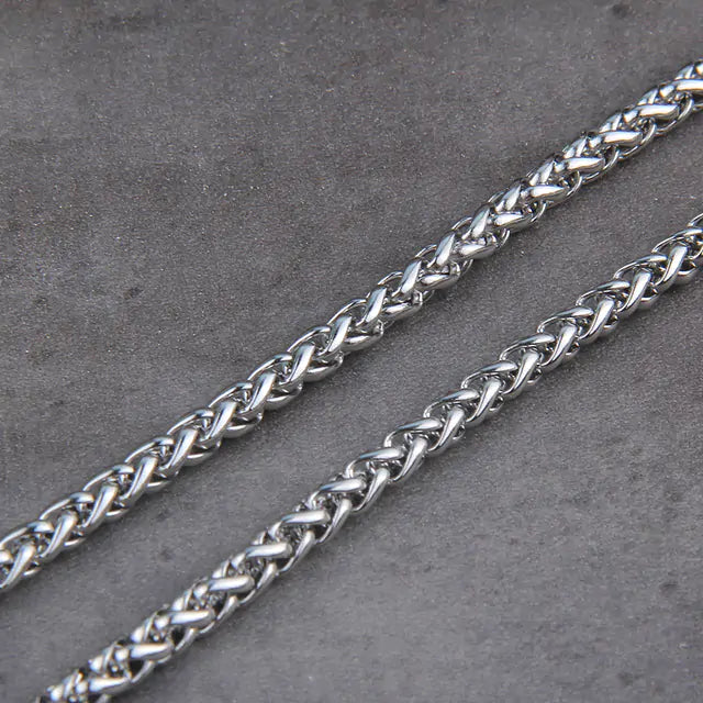 Vikings Stainless Steel Chains Necklace