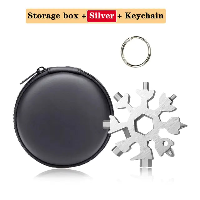 Snowflake Multipurpose Keyring