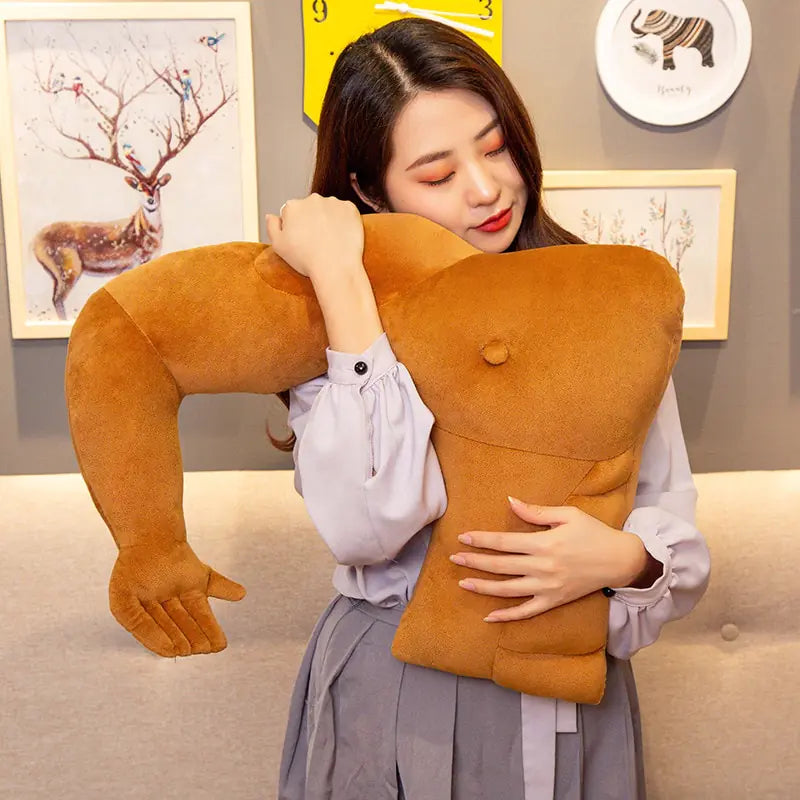 Simulation Muscle Boyfriend Pillow