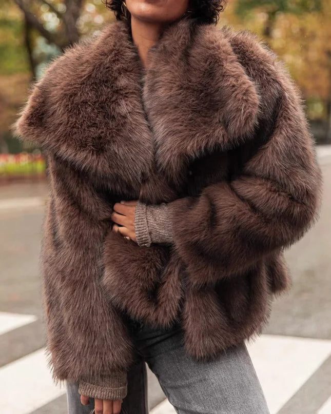 Faux Fur Jacket