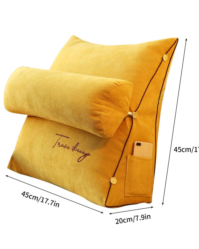 Triangle Reading Pillow