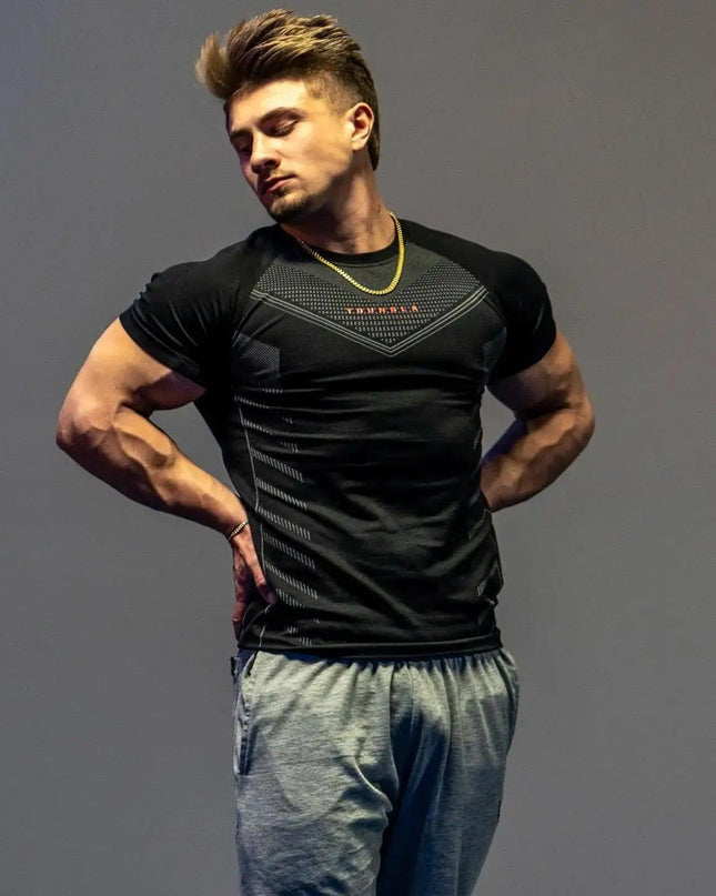 Summer Silk T Shirt Men