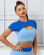 Blue Short Sleeve / Medium