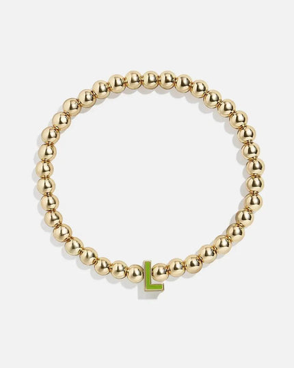 Initial Bracelet Set
