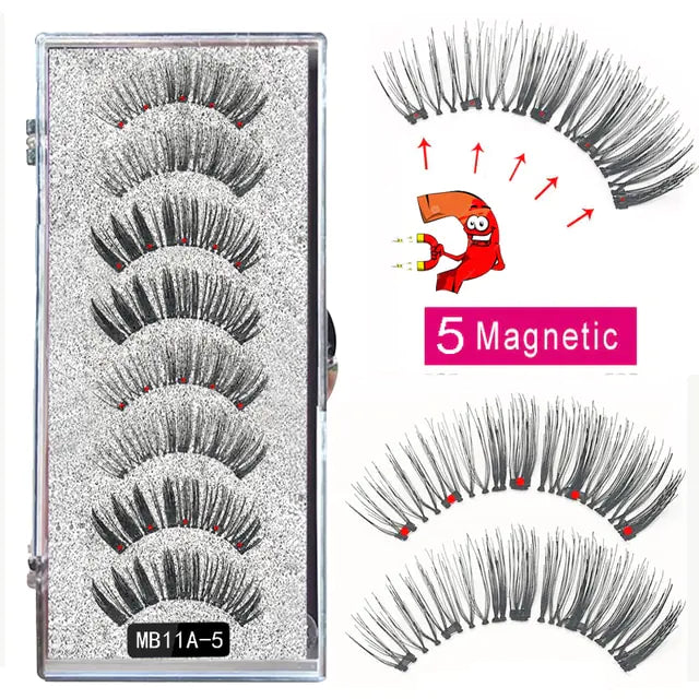 Magnetic Eyelashes Curler Set