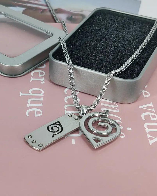 Japanese Ninja Pendant Necklace