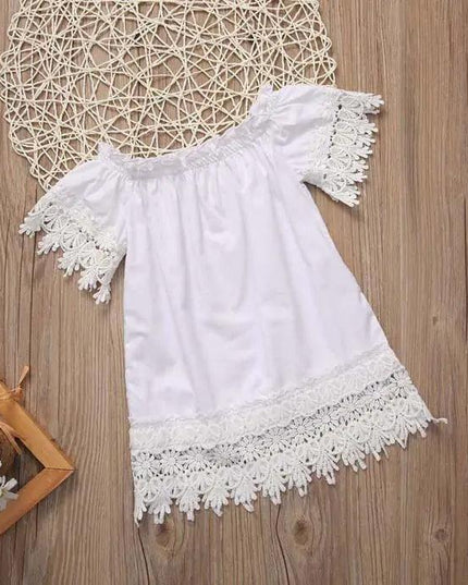 Off Shoulder Lace Dress