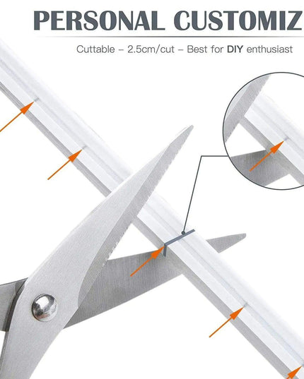 1M 2M 3M 5M 12V Flexible Sign Neon Lights Silicone Tube LED Strip Waterproof USA