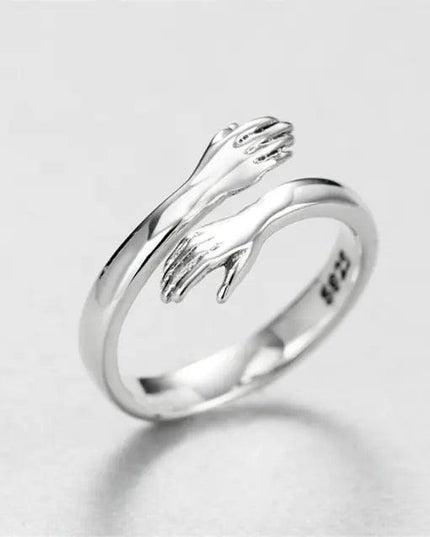 Silver Hug Ring