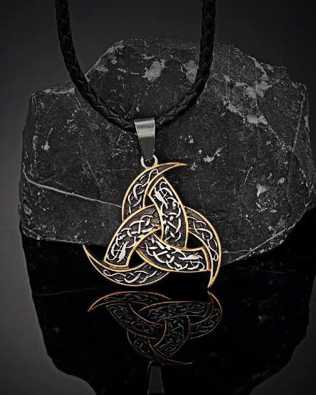 Antique Viking Pendant Necklace