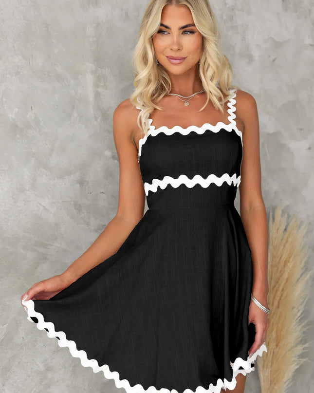 Women's Short Suspender Dress