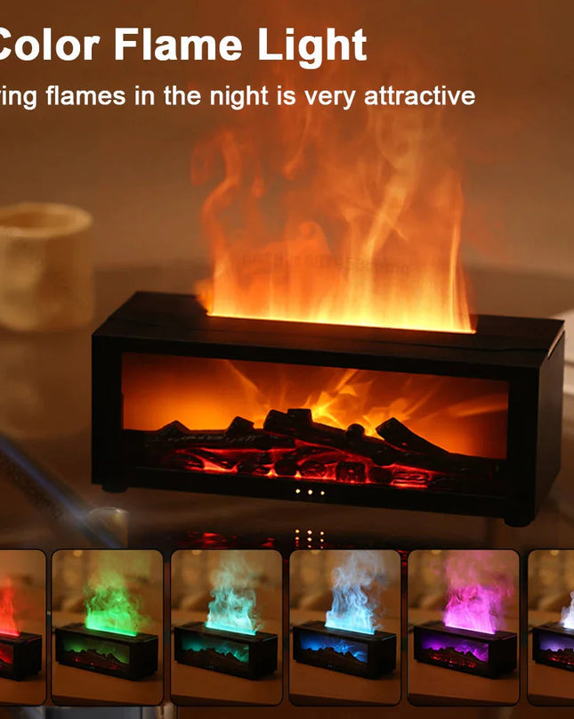 3D Flame Aromatherapy Diffuser
