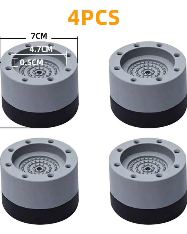 Anti Vibration Rubber Legs Silent Skid Raiser