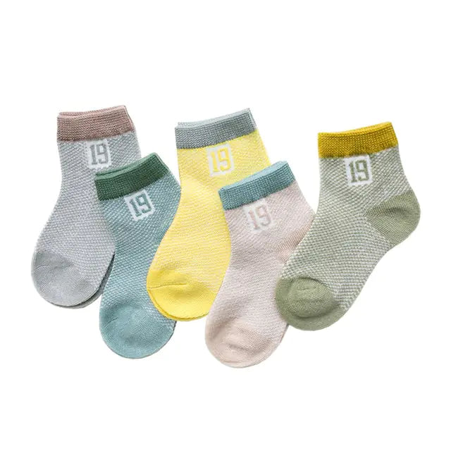 Cotton Mesh Baby Socks