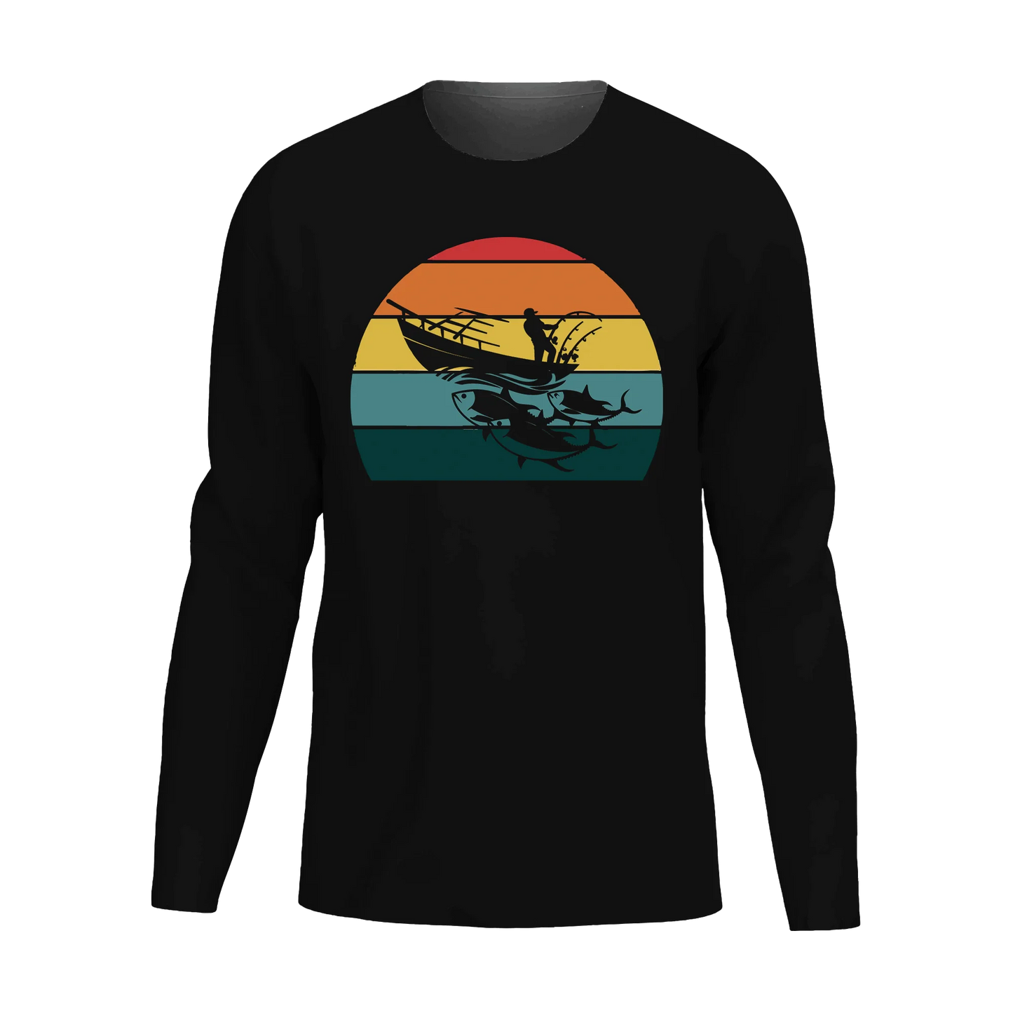 Fishing Boat Long Sleeve Shirt