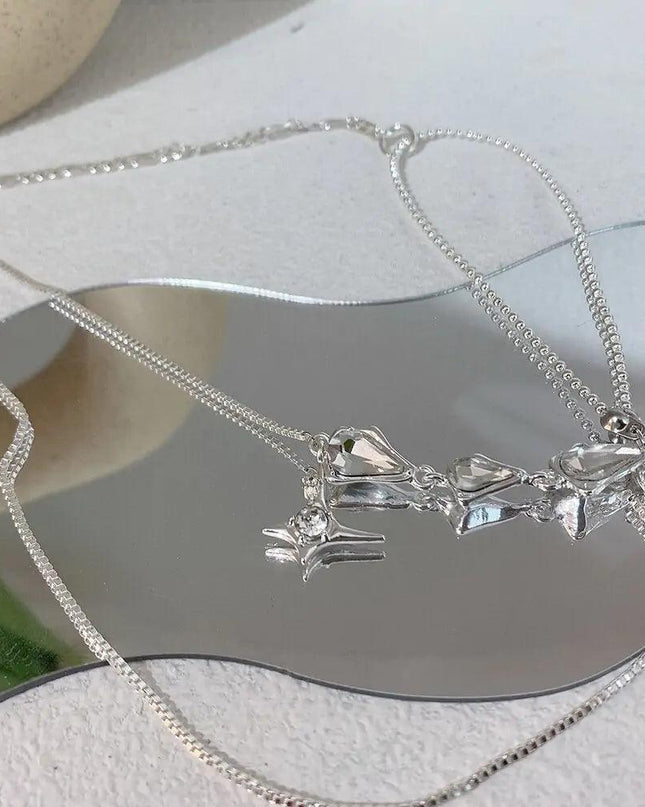 Water Drop Crystal Necklace