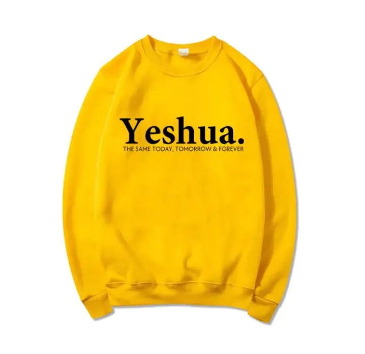 Vintage Yeshua Christian Sweatshirt Christian Apparel Faith