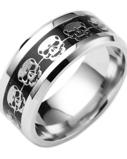 Stainless Steel Skull Ring
