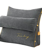 Dark gray cushion / 45x45x20cm