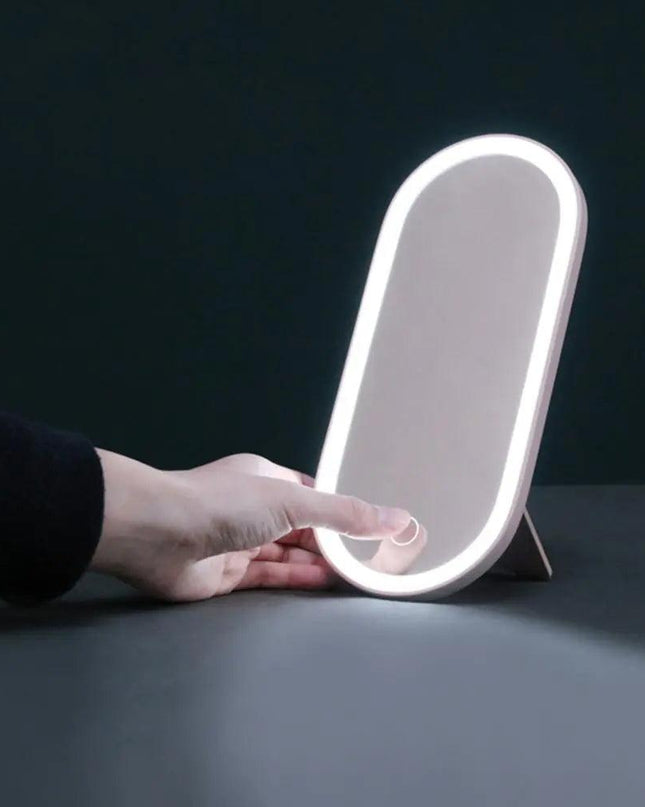 Cosmetics Box Travel Makeup Organizer with Mirror