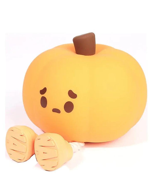 Cute Silicone Halloween Pumpkin Night Light