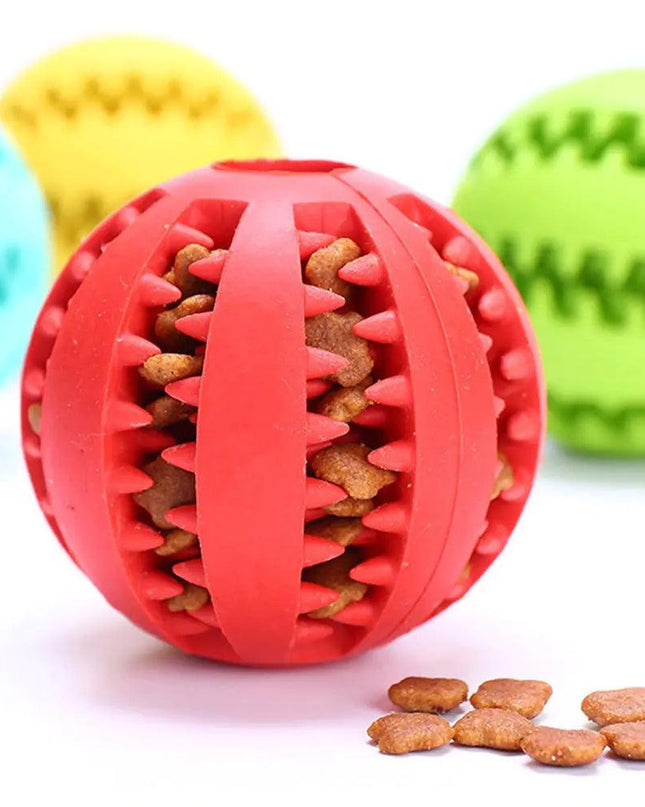 Rubber Balls Chewing Pet Toys