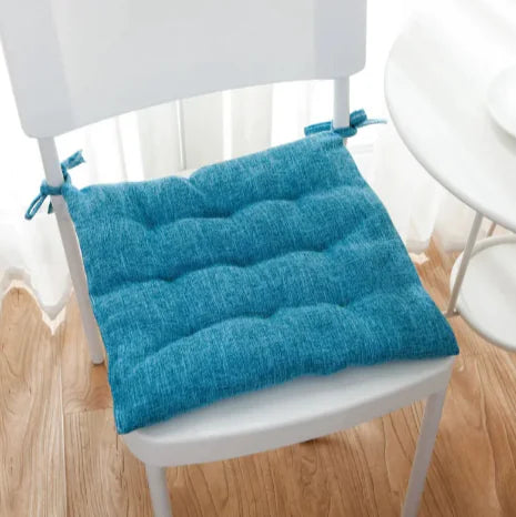 Nordic-Style Thick Linen Seat Cushion