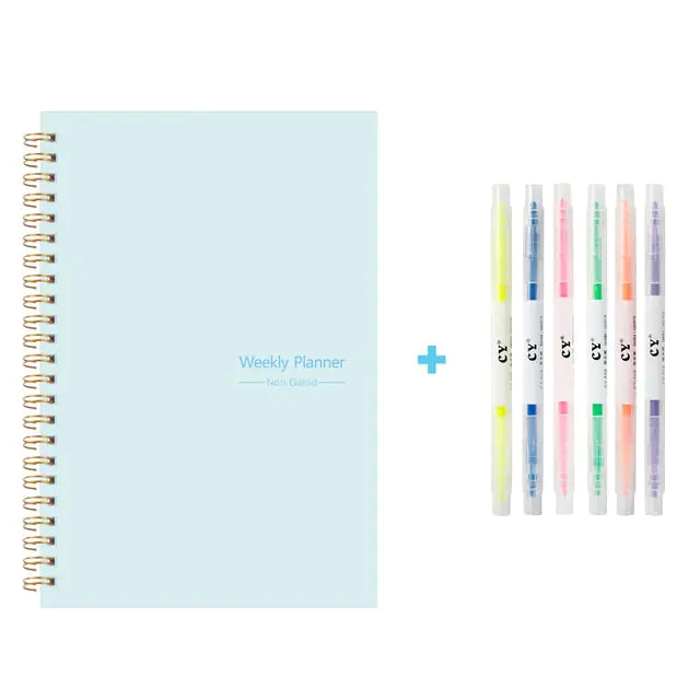 Notebook Diary Weekly Planner