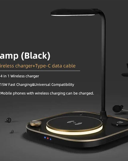 Led Desk Lamp 3 in 1 Wireless Charger